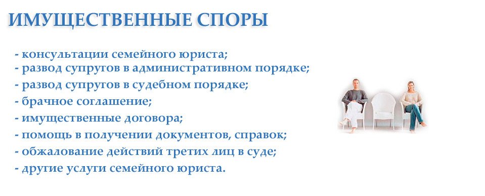 Имущественные споры Имущественные споры